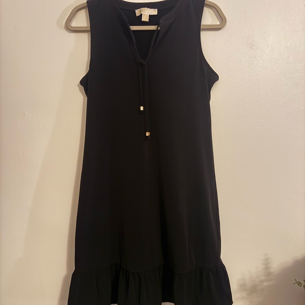 MICHAEL Michael Kors Black Sleeveless Mini Dress